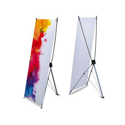 X-shaped, L-shaped, and Tripod banner stands