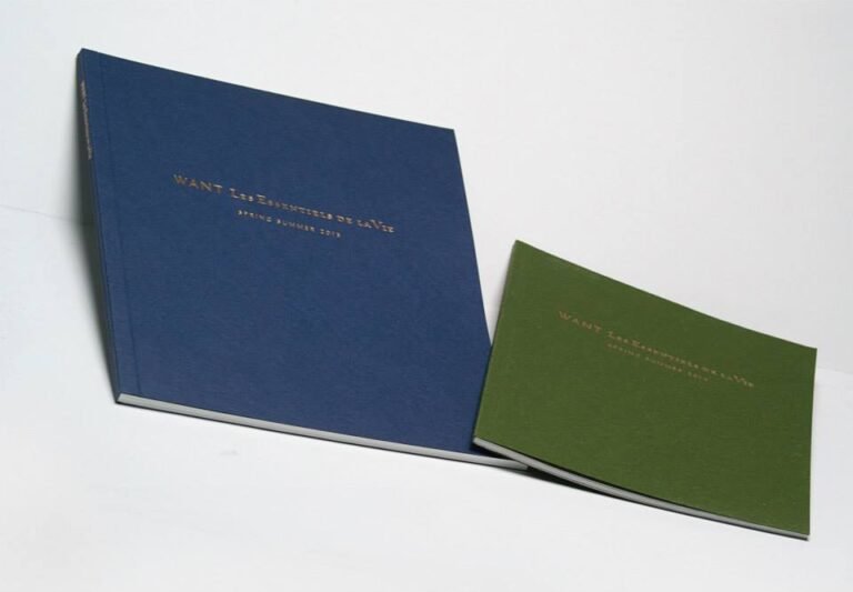 Perfect-bound softcover book