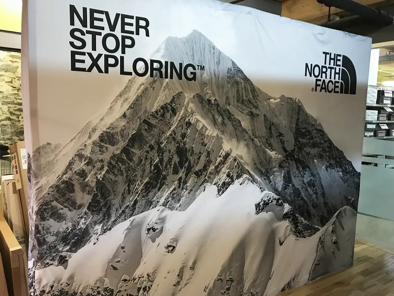 popup the north face jg